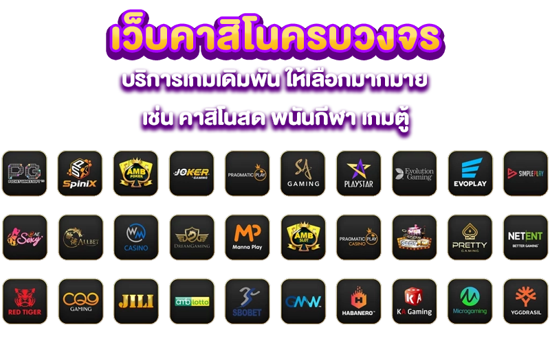 เว็บคาสิโนครบวงจร